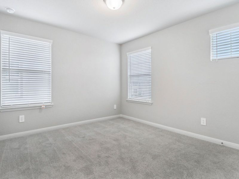 Spacious, unfurnished interior of a new home in Arcadia Ridge - Premier Series, San Antonio (Image 25). Spacious, unfurnished interior of a new home in Arcadia Ridge - Premier Series, San Antonio (Image 25).