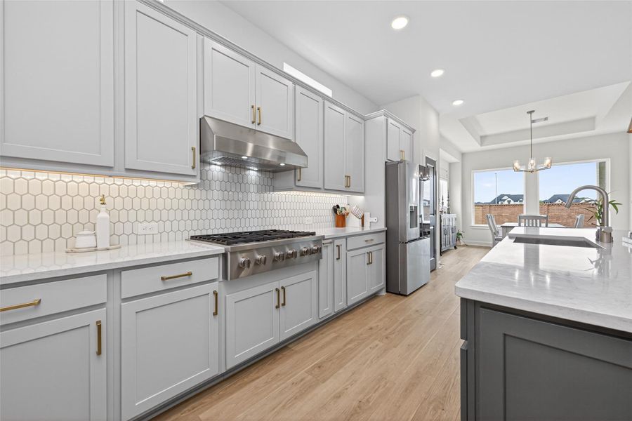 Furnished interior view inside a new home in Dunham Pointe 65' Homesites, Cypress (Image 9). Furnished interior view inside a new home in Dunham Pointe 65' Homesites, Cypress (Image 9).