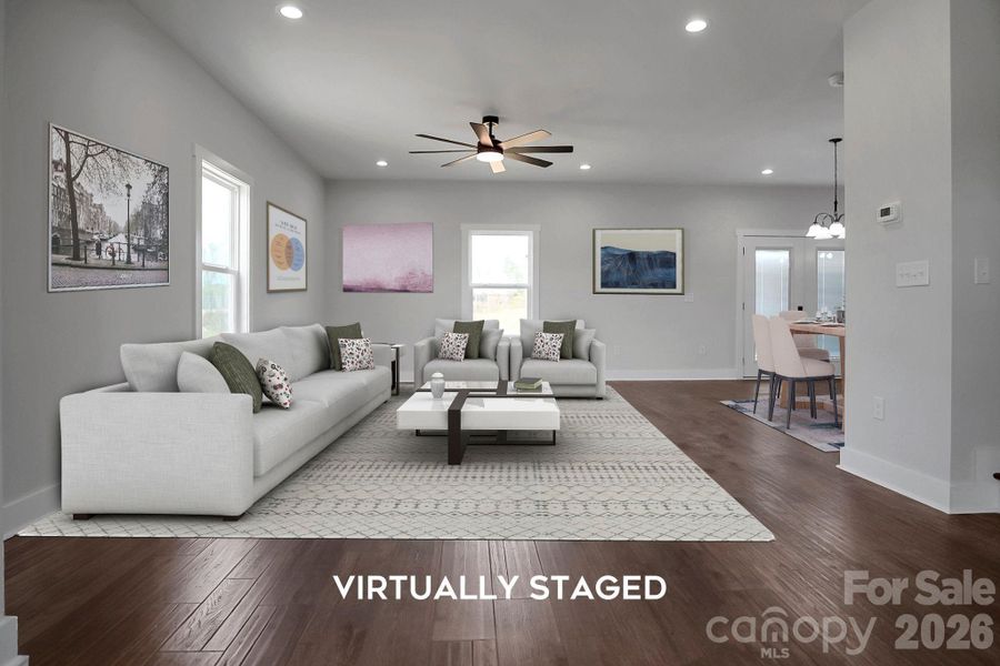 Furnished interior view inside a new home in , Shelby (Image 6).