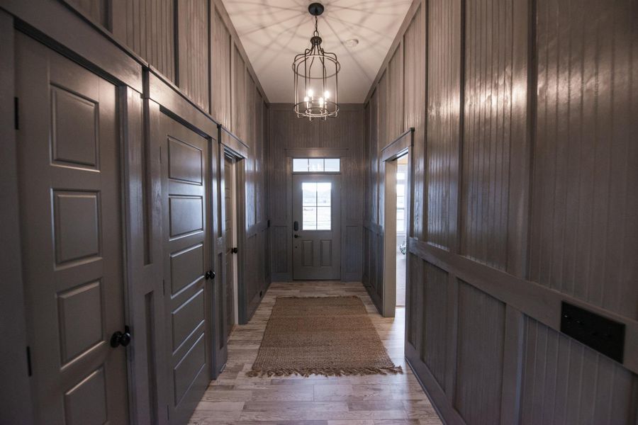 Representative unfurnished interior of a home built from the Helmsley by Bill Clark Homes in The Sanctuary at Sunset Beach, Sunset Beach (Image 19). Representative unfurnished interior of a home built from the Helmsley by Bill Clark Homes in The Sanctuary at Sunset Beach, Sunset Beach (Image 19).