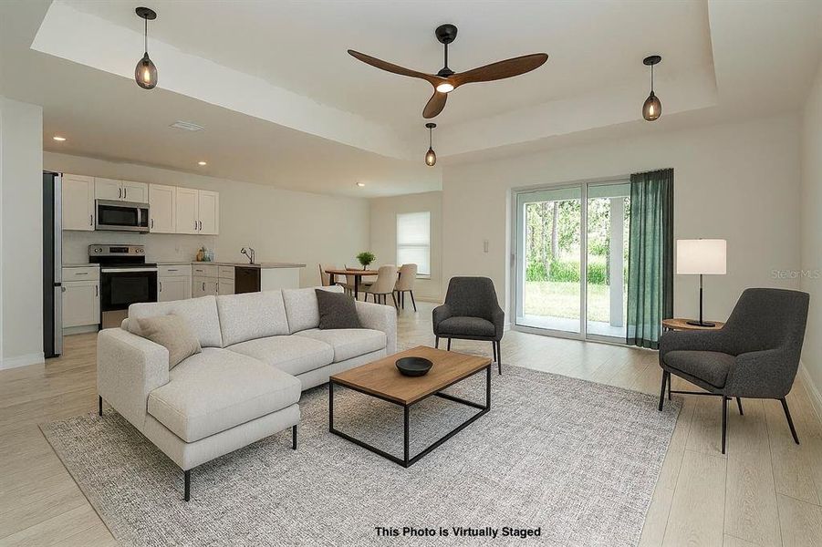 Furnished interior view inside a new home in , Citrus Springs (Image 10). Furnished interior view inside a new home in , Citrus Springs (Image 10).