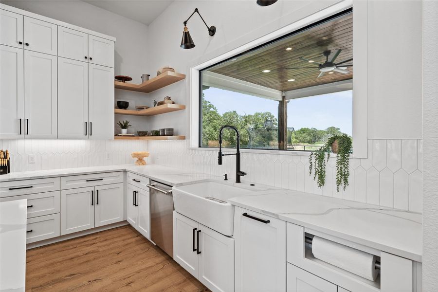 Furnished interior view inside a new home in , Dripping Springs (Image 9).