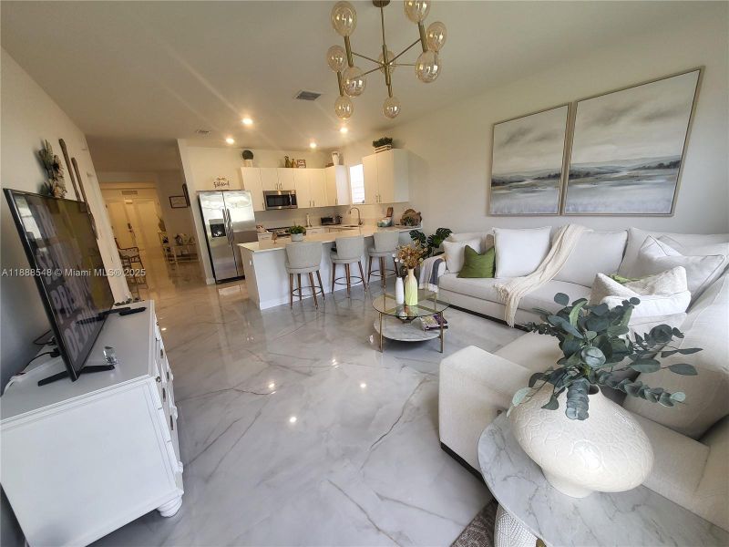 Furnished interior view inside a new home in , Homestead (Image 6).