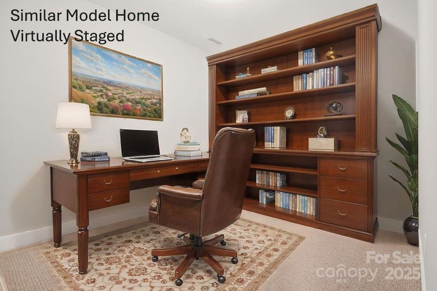 Lower level Hobby room or home office Lower level Hobby room or home office