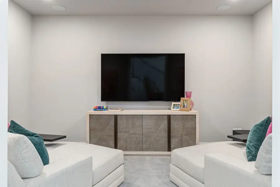 Plan 1542 Media Room Representative Photo by American Legend Homes Plan 1542 Media Room Representative Photo by American Legend Homes