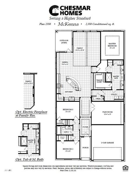 View of home floor plan