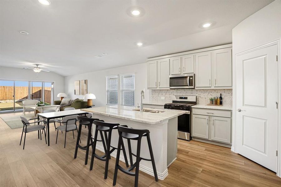Furnished interior view inside a new home in Windmore, Princeton (Image 7).