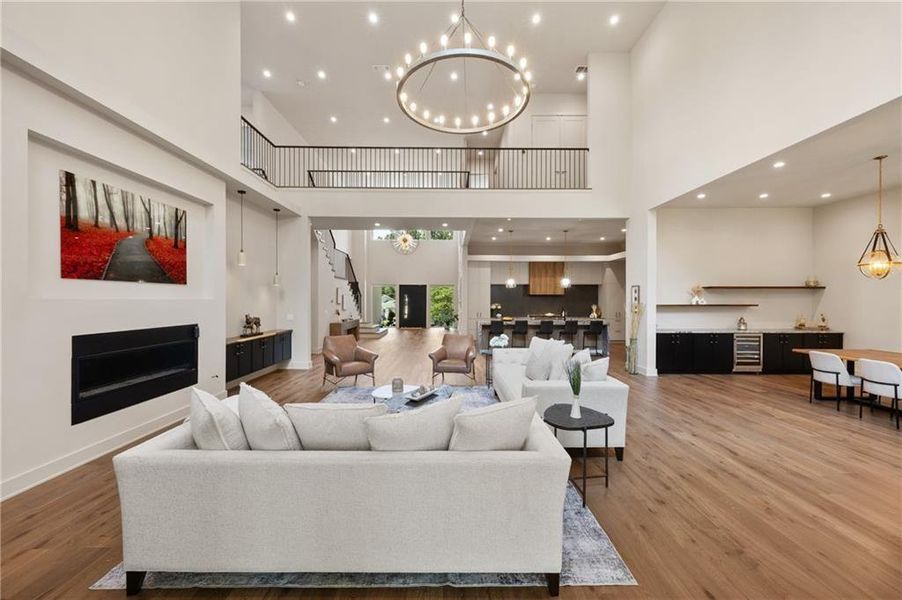 Furnished interior view inside a new home in , Sandy Springs (Image 44).