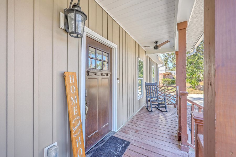 Exterior details and patio area of a home in , Holly Hill (Image 24). Exterior details and patio area of a home in , Holly Hill (Image 24).