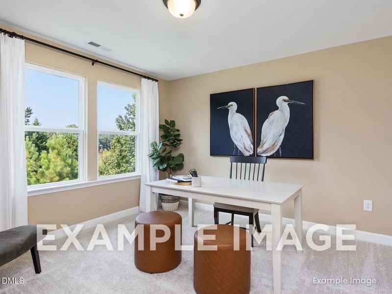 Furnished interior view inside a new home in Sage on North Main, Wake Forest (Image 24).