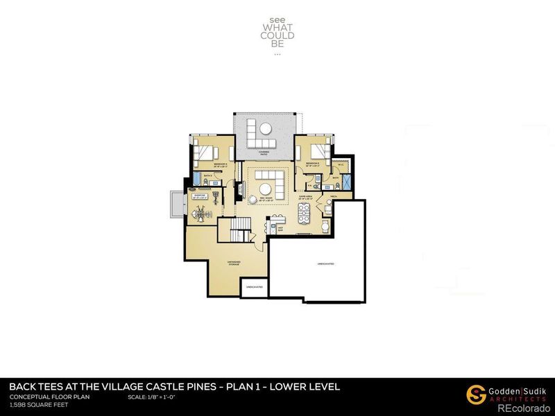 2D floor plan layout of this home in , Castle Rock, CO (Image 5).