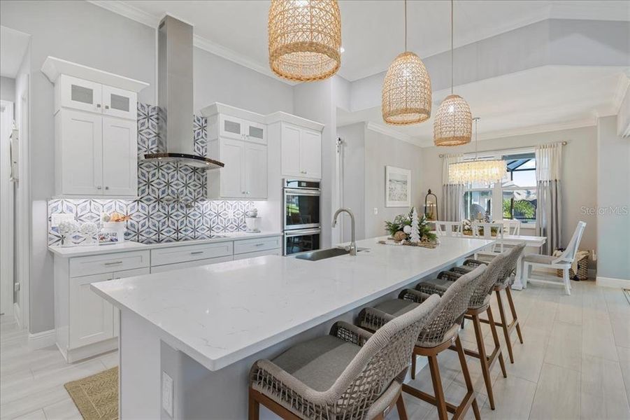 Furnished interior view inside a new home in , Rotonda West (Image 8).