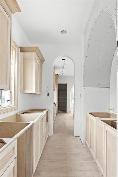 Furnished interior view inside a new home in , Dallas (Image 12).