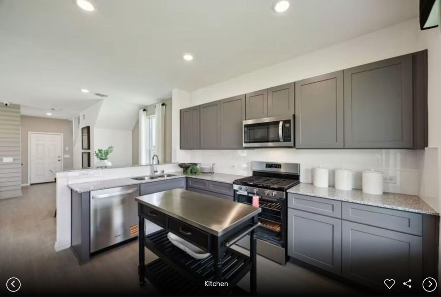 Photo of Centex model home with same floor plan, not of actual home listed.