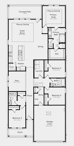 Additional Highlights Include: 8' front and back door, covered patio, coffered ceiling at family room and primary bedroom, and 4 led lights at family room and primary bedroom. Additional Highlights Include: 8' front and back door, covered patio, coffered ceiling at family room and primary bedroom, and 4 led lights at family room and primary bedroom.