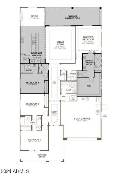 lot 67 Cassandra B floorplan