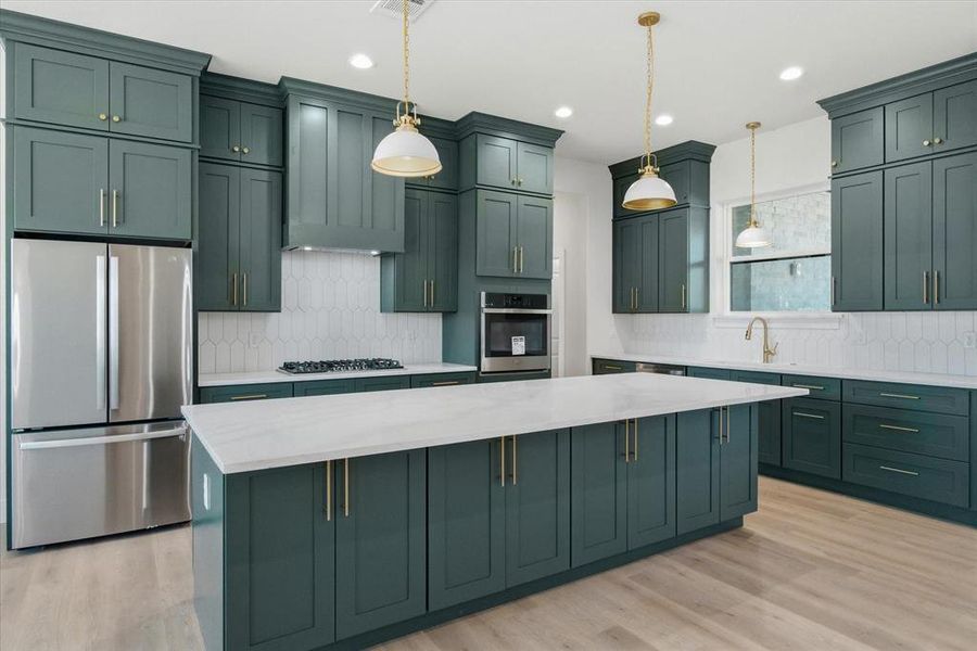 Furnished interior view inside a new home in , Canton (Image 11).