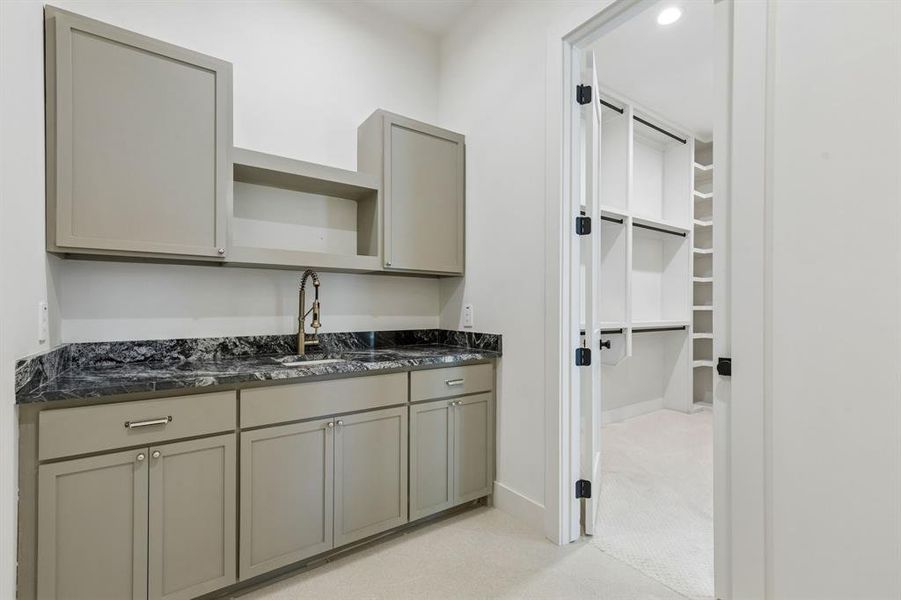 Furnished interior view inside a new home in , Dallas (Image 18).