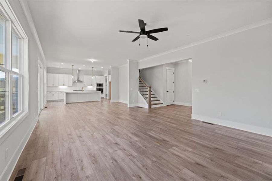 Spacious, unfurnished interior of a new home in Hillshire, Cumming (Image 20).