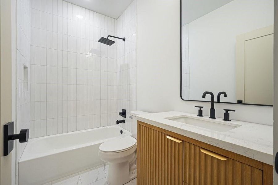 Furnished interior view inside a new home in , Canton (Image 9).