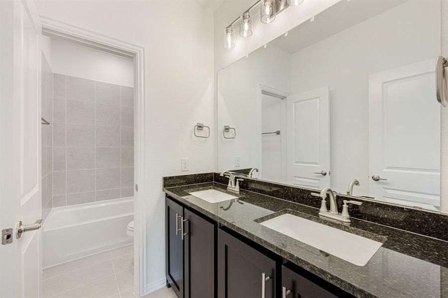 Furnished interior view inside a new home in Hunters Ridge, Crowley (Image 7). Furnished interior view inside a new home in Hunters Ridge, Crowley (Image 7).