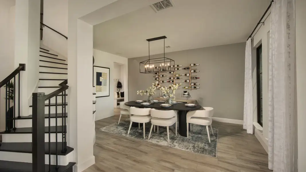 Furnished interior view inside a new home in Candela, Richmond (Image 18).