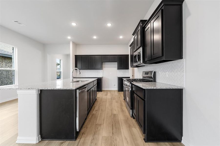Furnished interior view inside a new home in Liberty Pointe, Gainesville (Image 10). Furnished interior view inside a new home in Liberty Pointe, Gainesville (Image 10).