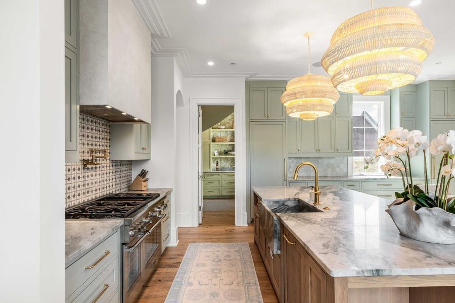 Furnished interior view inside a new home in , Charleston (Image 11).