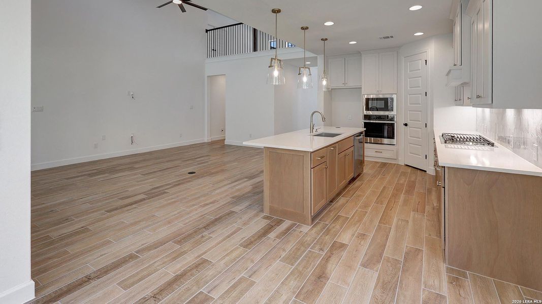 Furnished interior view inside a new home in The Ranches at Creekside, Boerne (Image 12). Furnished interior view inside a new home in The Ranches at Creekside, Boerne (Image 12).