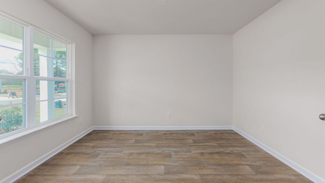 Representative unfurnished interior of a home built from the PENWELL by D.R. Horton in Aurora Acres, Snow Camp (Image 12).