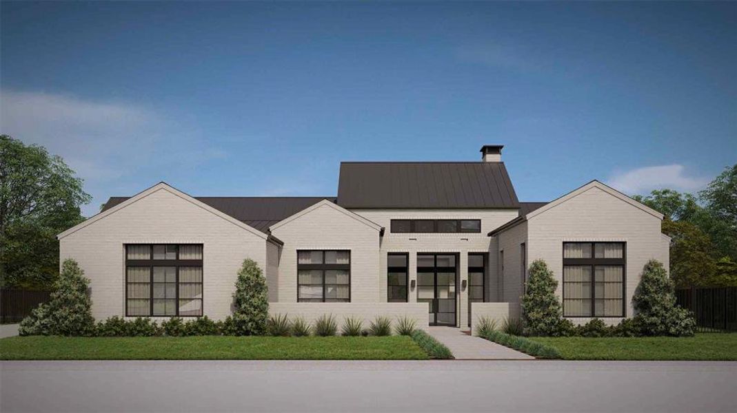 Front exterior of a new home in , Fort Worth, TX, highlighting curb appeal (Image 1).