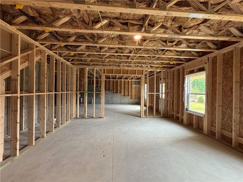 In-progress construction of a new home in Arbors at Richland Creek, Buford, GA (Image 40).