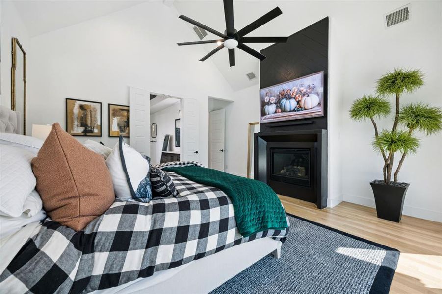 Furnished interior view inside a new home in , Prosper (Image 10). Furnished interior view inside a new home in , Prosper (Image 10).