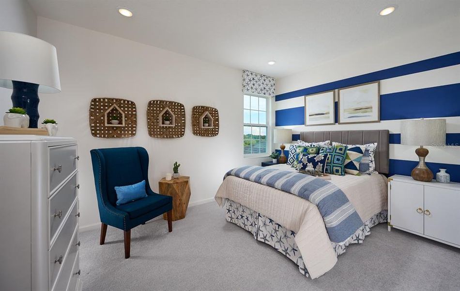 Furnished interior view inside a new home in , Mount Dora (Image 8).