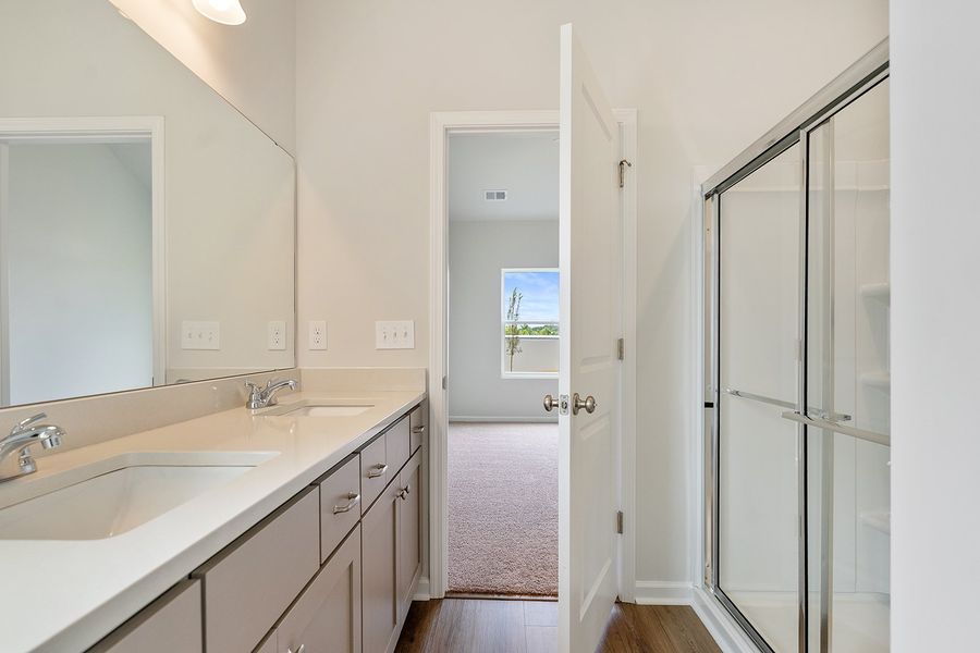 Furnished interior view inside a new home in Tucker Ridge, Pendleton (Image 11).