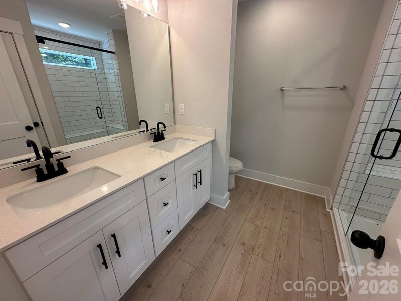 Furnished interior view inside a new home in Blythe Mill Townhomes, Waxhaw (Image 5).