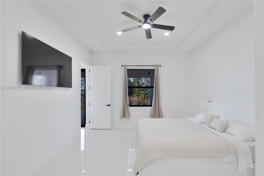 Furnished interior view inside a new home in , Cape Coral (Image 33).