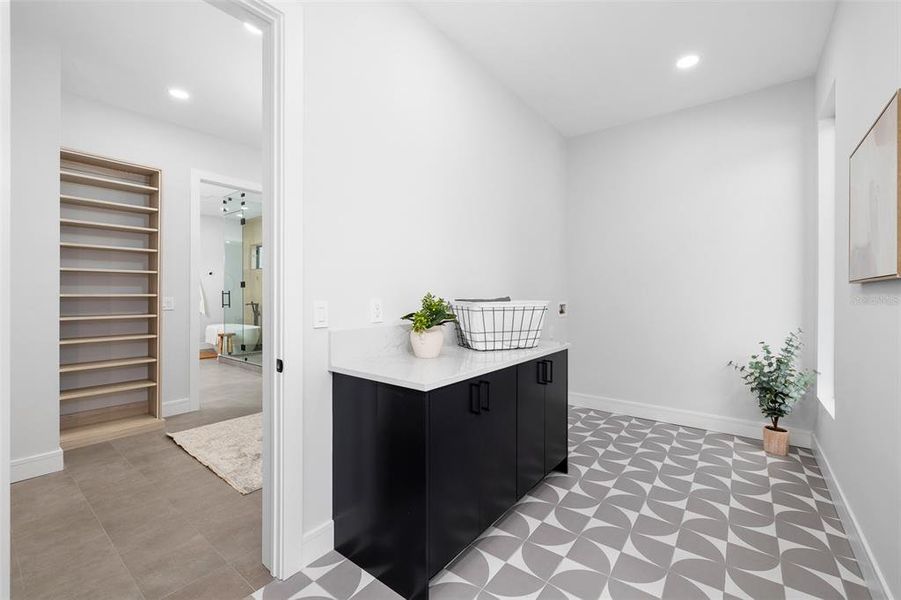 Furnished interior view inside a new home in , Tampa (Image 18).