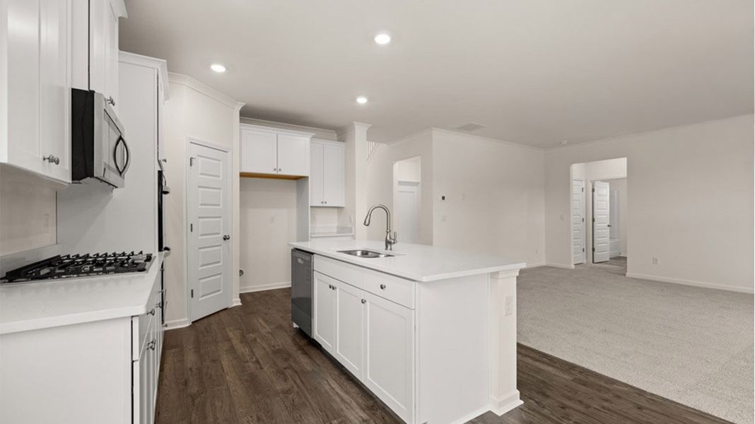 Furnished interior view inside a new home in Wildwood, Covington (Image 17).