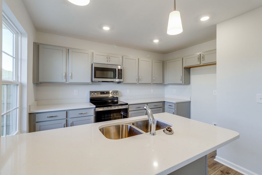 Furnished interior view inside a new home in Astoria, Columbia (Image 8).