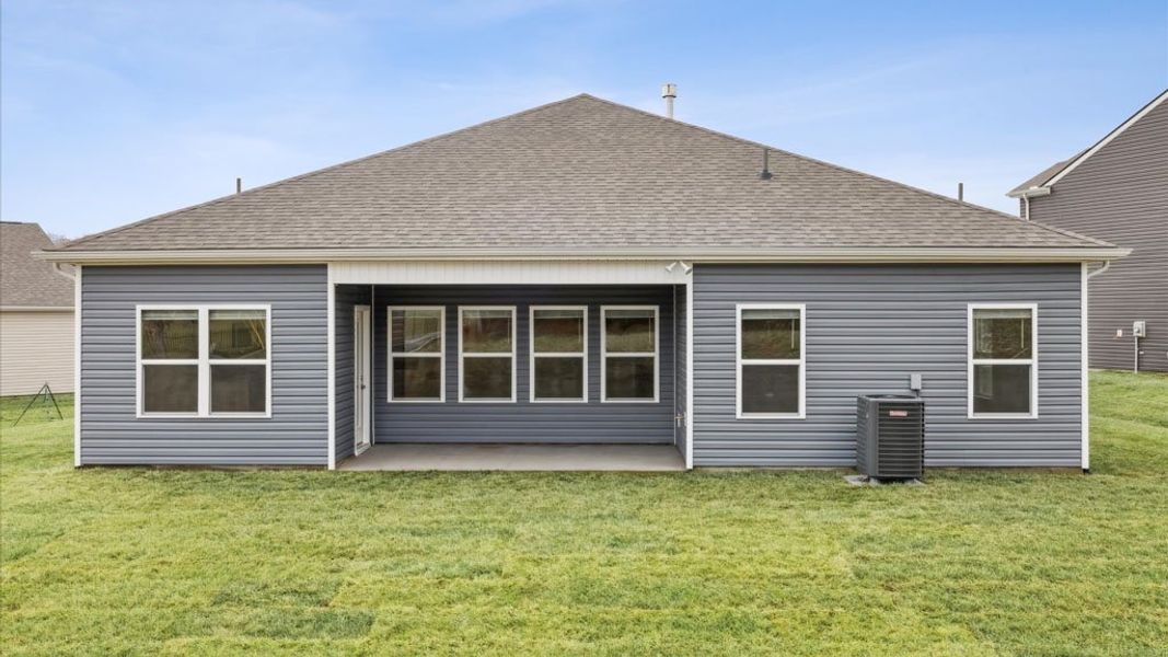 Representative exterior photo of a completed home built from the Madison by D.R. Horton in Mary's Pointe, Clinton, TN (Image 2).
