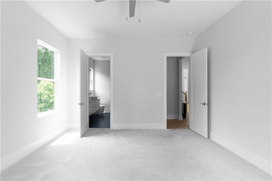 Spacious, unfurnished interior of a new home in , Atlanta (Image 74).