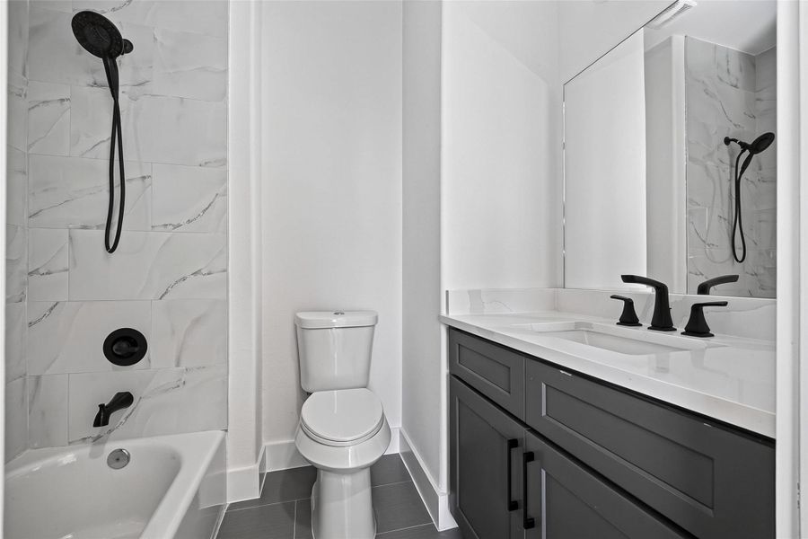 Furnished interior view inside a new home in , Houston (Image 7).