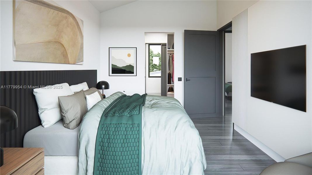 Furnished interior view inside a new home in , Port St. Lucie (Image 5).