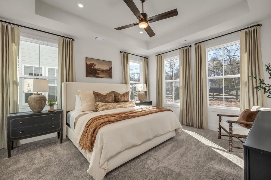 Furnished interior view inside a new home in Social Circle, Chattanooga (Image 11).