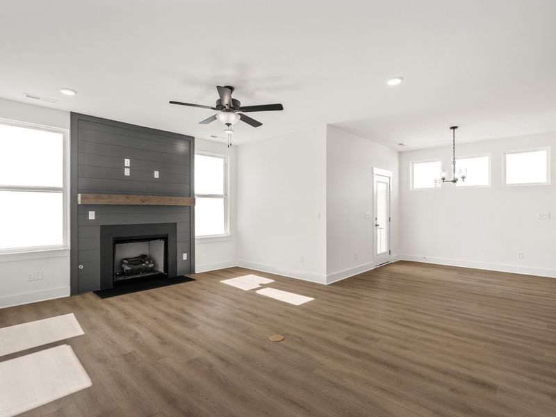 Spacious, unfurnished interior of a new home in Woods Crossing, Gallatin (Image 55).