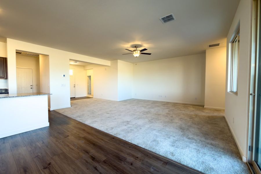 Spacious, unfurnished interior of a new home in Rancho Mirage, Maricopa (Image 26). Spacious, unfurnished interior of a new home in Rancho Mirage, Maricopa (Image 26).