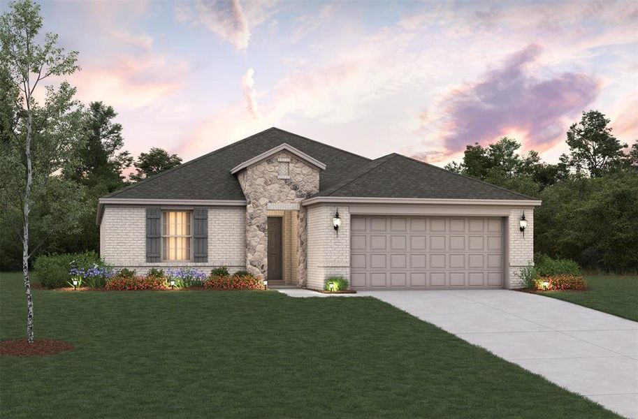 Beazer Homes Whitewing Brooks plan