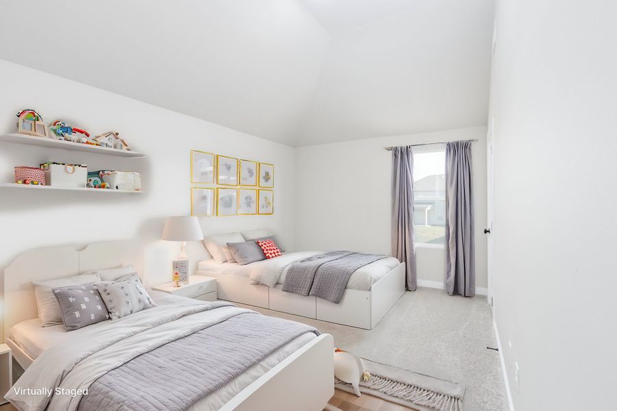 Representative furnished interior of a home built from the Linden by Nason Homes in Brady Estates, Murfreesboro (Image 16).