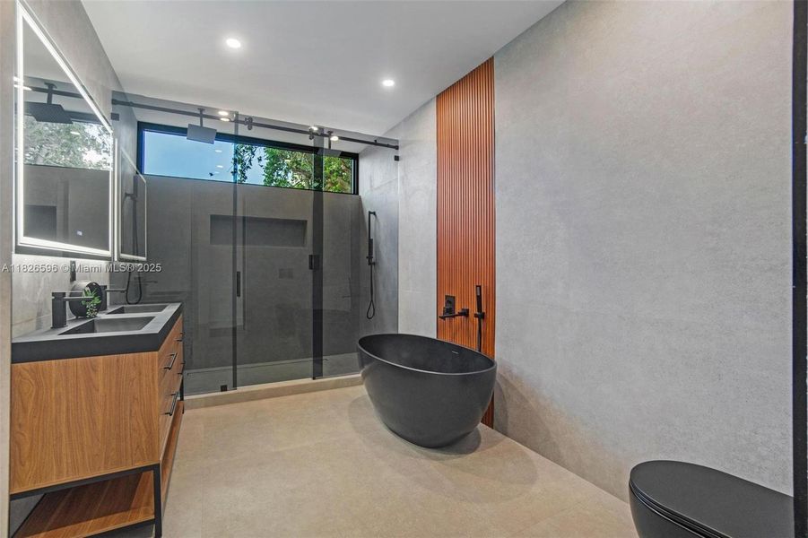 Furnished interior view inside a new home in , Miami (Image 9). Furnished interior view inside a new home in , Miami (Image 9).